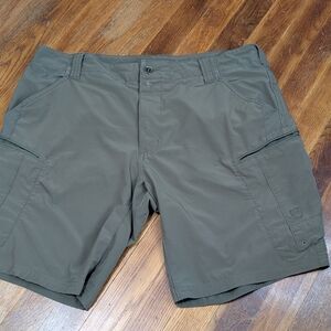 5.11 Tactical Olive Green Men's Cargo Shorts Size 36 Work Hiking Stretch